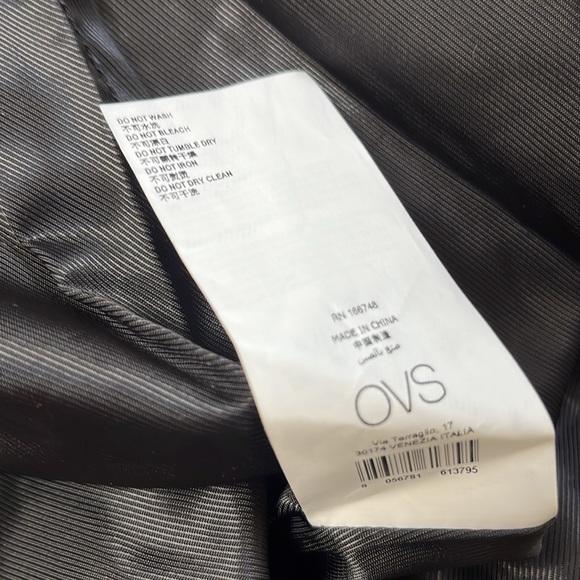 Piombo Women’s Single-Breasted Open-Front Silver Sequin Blazer XL Glam Party NWT - Picture 9 of 16